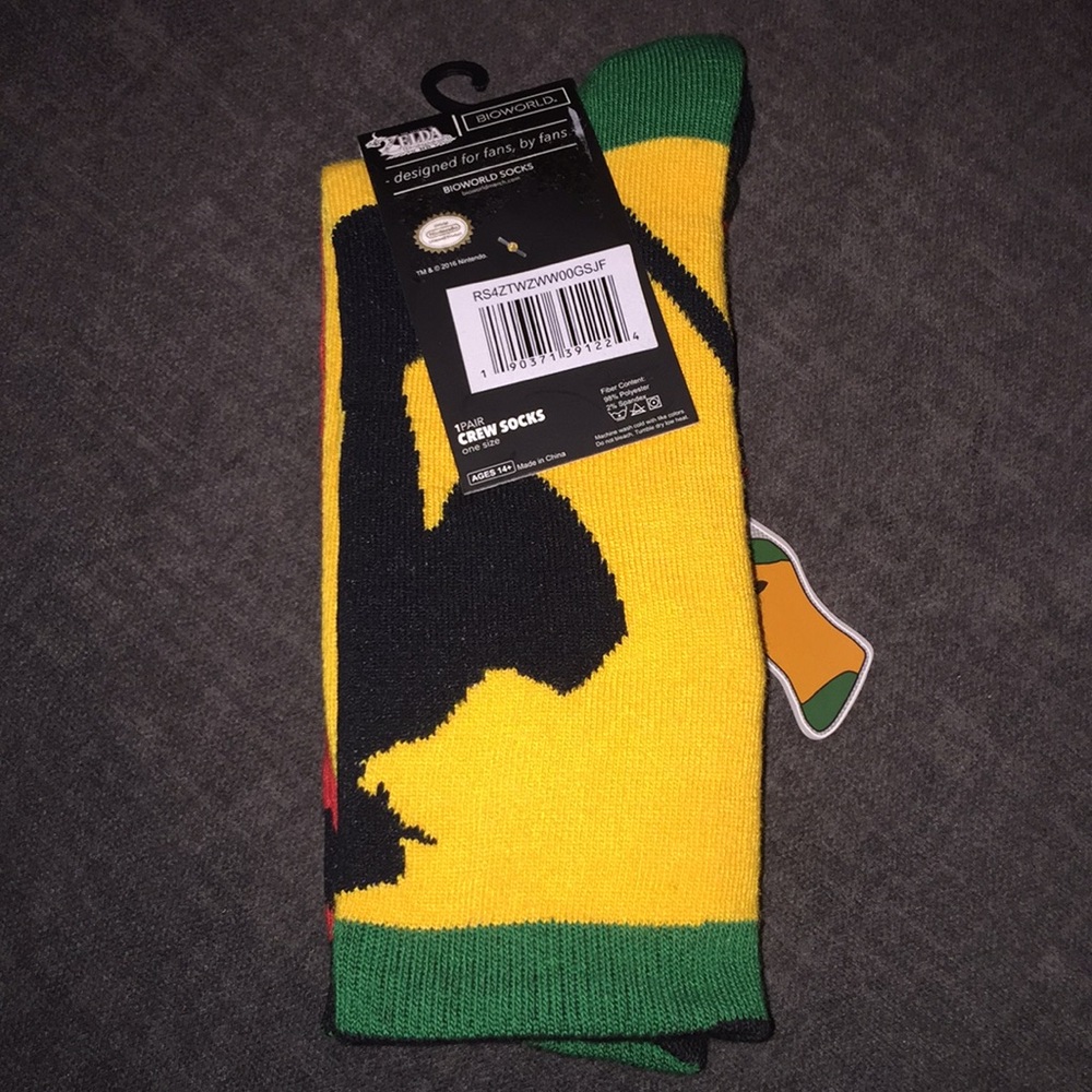 ZELDA CREW SOCKS - Picture 2 of 4